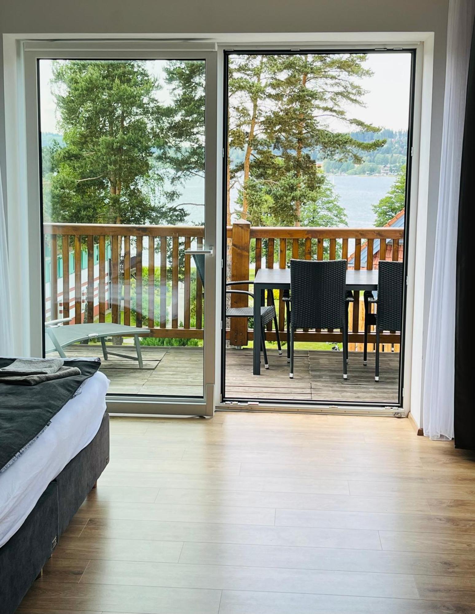 Lipno Beach Apartment ليبنو ناد فلتافو المظهر الخارجي الصورة